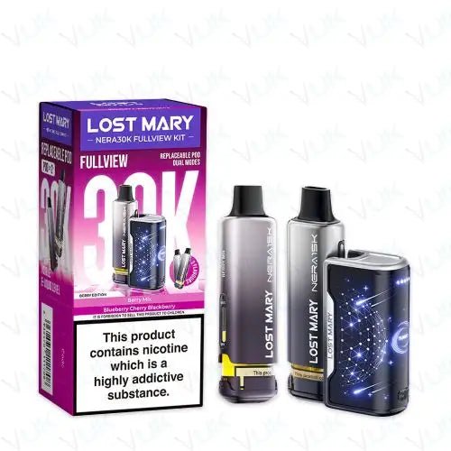 Lost Mary Nera30K Fullview Prefilled Pod Kit - Power Vape Shop