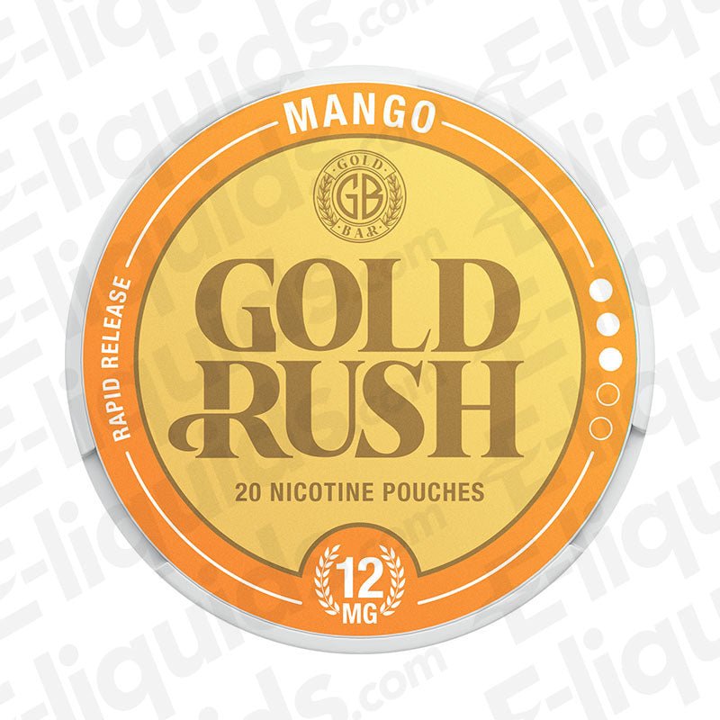 Mango Gold Rush Nicotine Pouches by Gold Bar - Power Vape Shop