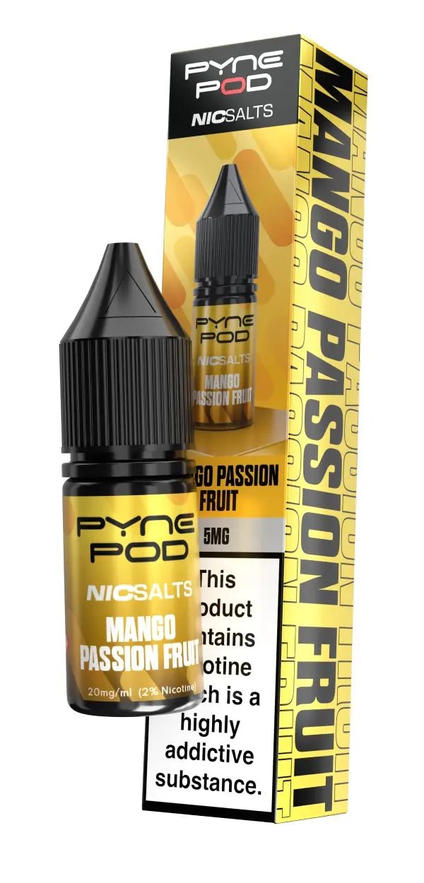 Mango Passionfruit Nic Salt E-Liquid by Pyne Pod - Power Vape Shop