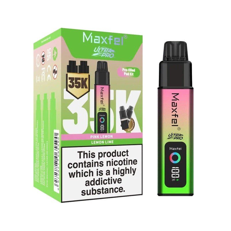 Maxfel Ultra Pro 35k Prefilled Pod Vape Kit - Power Vape Shop