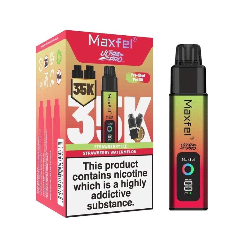 Maxfel Ultra Pro 35k Prefilled Pod Vape Kit - Power Vape Shop