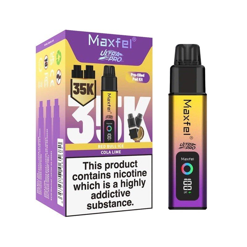 Maxfel Ultra Pro 35k Prefilled Pod Vape Kit - Power Vape Shop