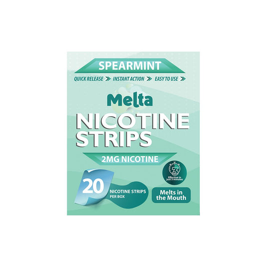 Melta Spearmint Nicotine Strips - Power Vape Shop