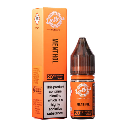 Menthol Nic Salt E - Liquid by Deliciu - Power Vape Shop