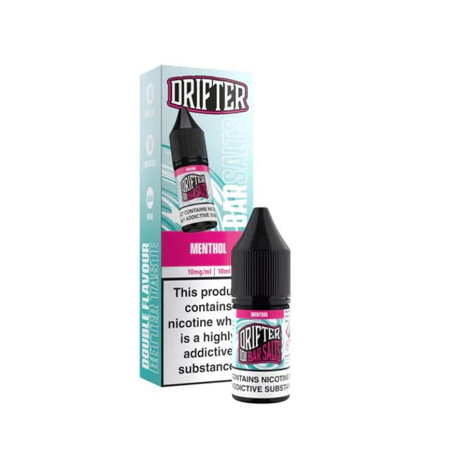 Menthol Nic Salt E-Liquid by Drifter Bar Salts 10ml - Power Vape Shop