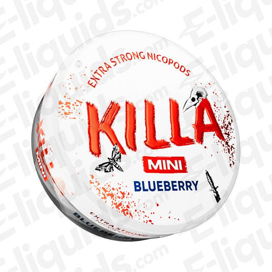 Mini Blueberry Nicotine Pouches by Killa - Power Vape Shop