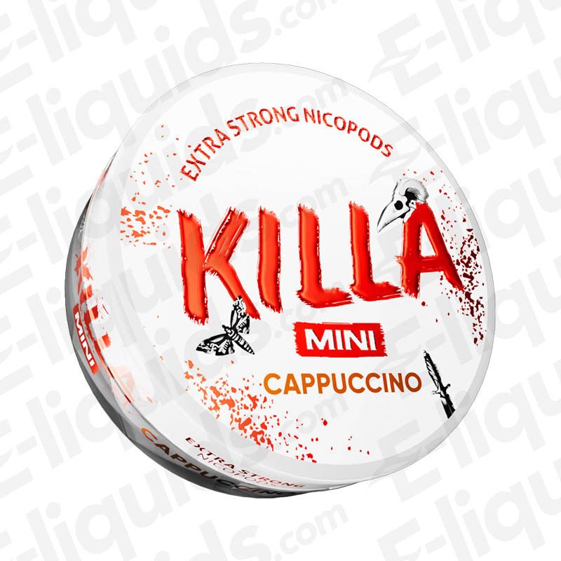 Mini Cappuccino Nicotine Pouches by Killa - Power Vape Shop