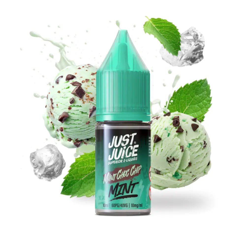 Mint Choc Chip Nic Salt by Just Juice 10ml - Power Vape Shop