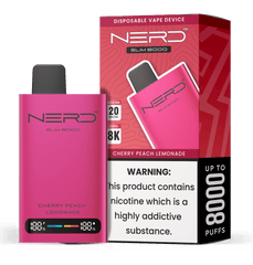 Nerd Slim 8000 Disposable Vape Device Kit - Power Vape Shop