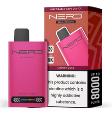 Nerd Slim 8000 Disposable Vape Device Kit - Power Vape Shop