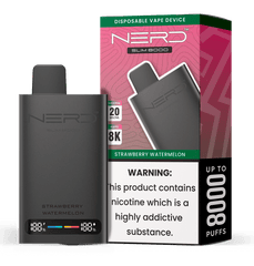 Nerd Slim 8000 Disposable Vape Device Kit - Power Vape Shop