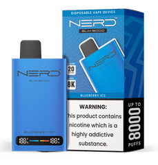 Nerd Slim 8000 Disposable Vape Device Kit - Power Vape Shop