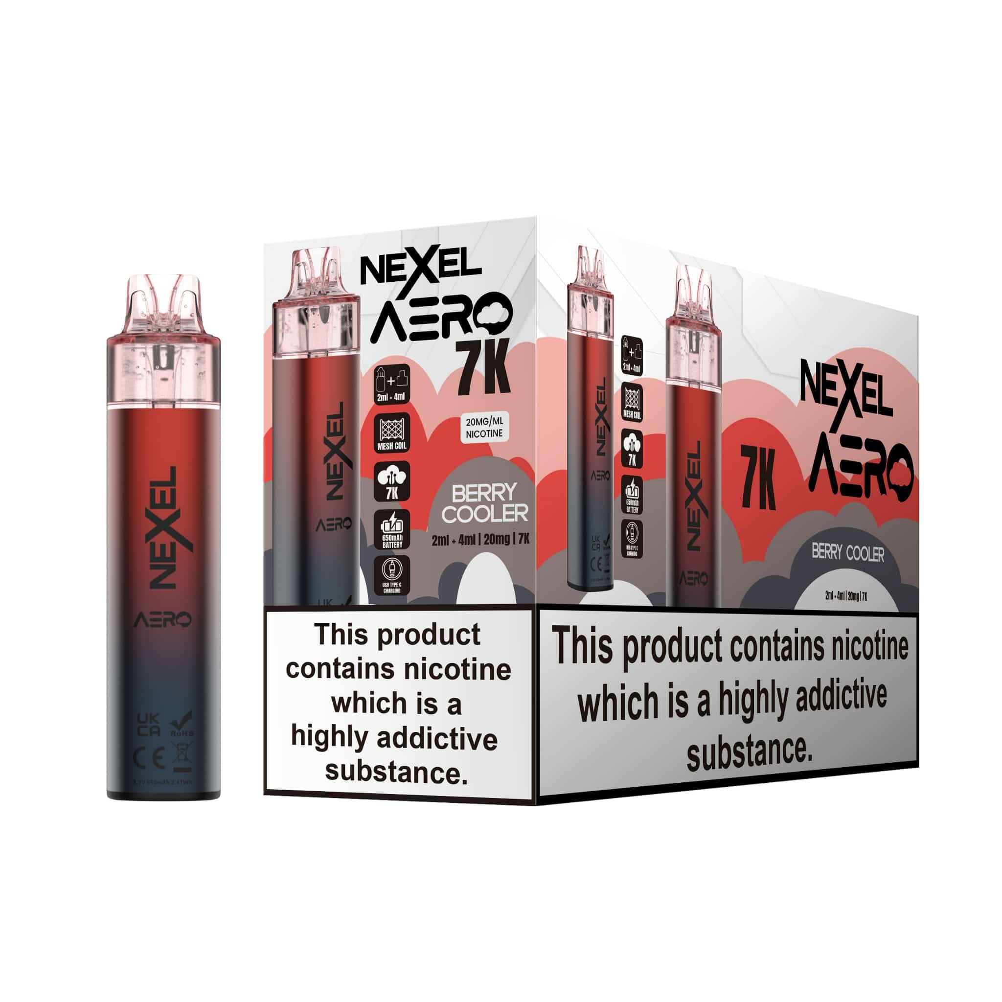 Nexel Aero 7k Prefilled Pod Vape Kit - Power Vape Shop