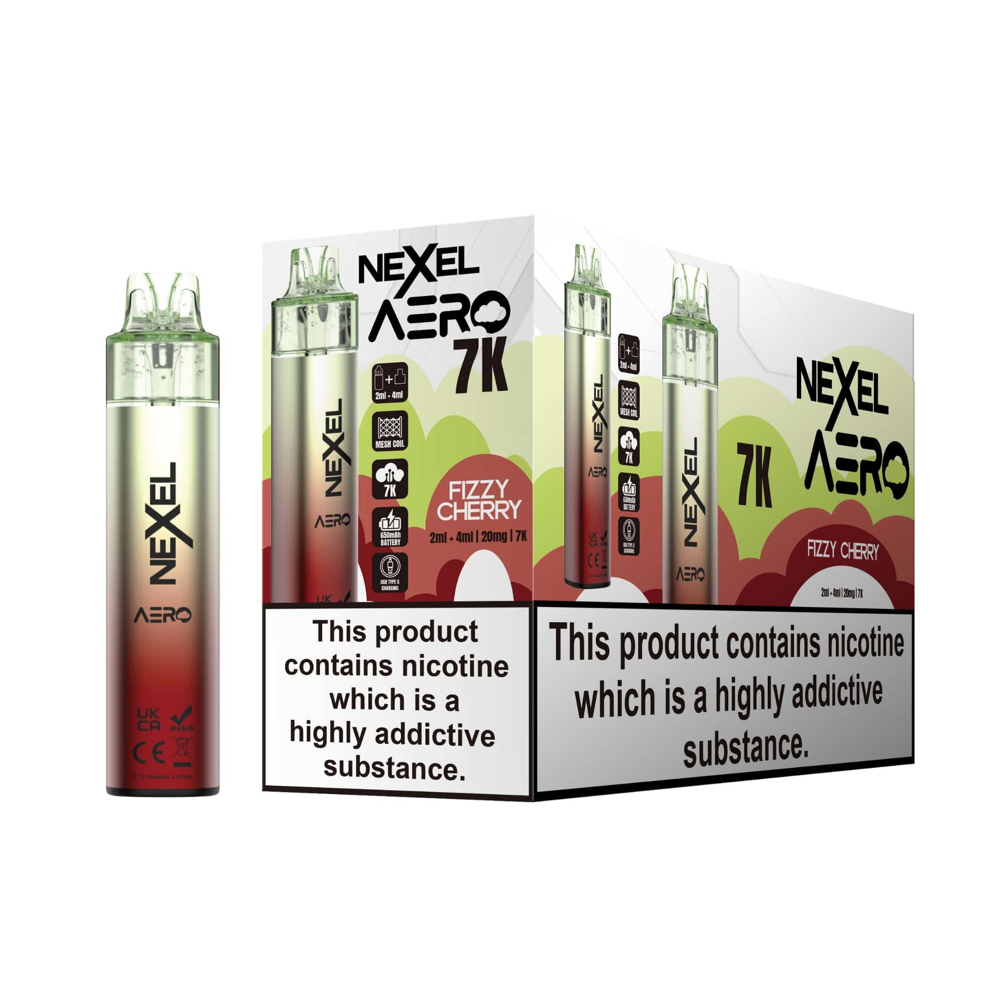 Nexel Aero 7k Prefilled Pod Vape Kit - Power Vape Shop
