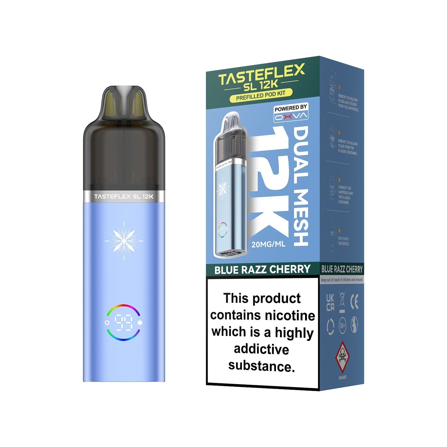 Oxva Tasteflex SL 12k Prefilled Pod Kit - Power Vape Shop