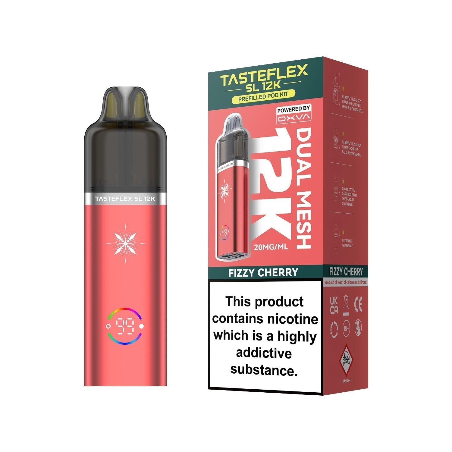 Oxva Tasteflex SL 12k Prefilled Pod Kit - Power Vape Shop