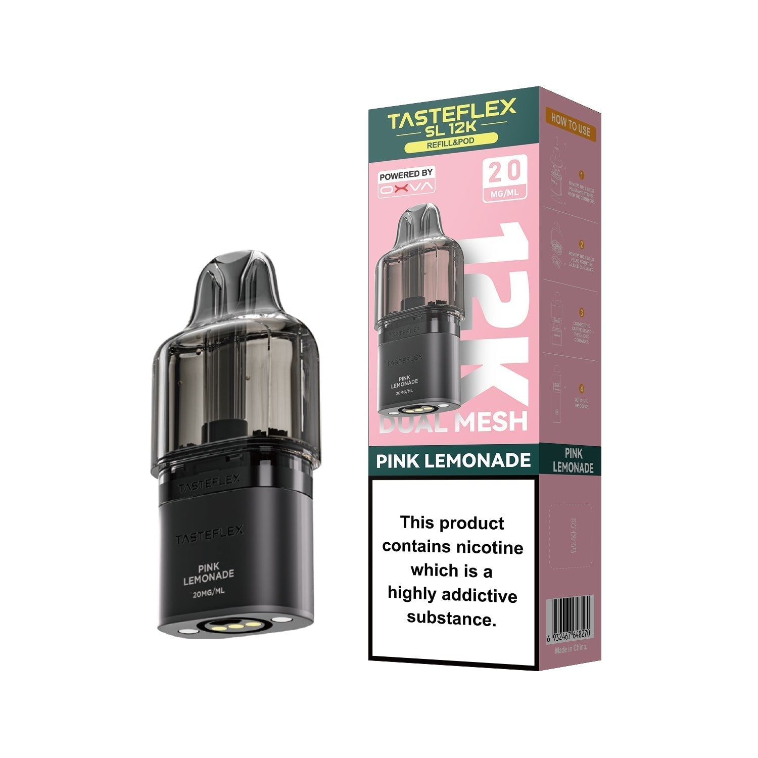Oxva Tasteflex SL 12k Prefilled Pods - Power Vape Shop