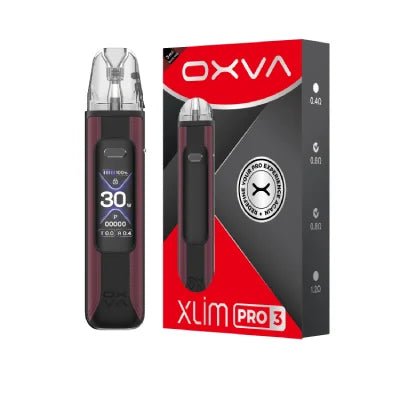 Oxva Xlim Pro 3 Pod Vape Kit | Adjustable 30W & HD Display Oxva Xlim Pro 3 Pod Vape Kit | Adjustable 30W & HD Display