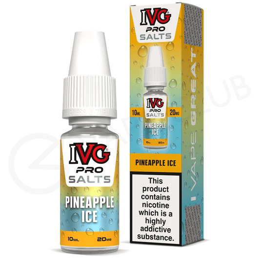 Pineapple Ice E-Liquid by IVG Pro Salts - Power Vape Shop
