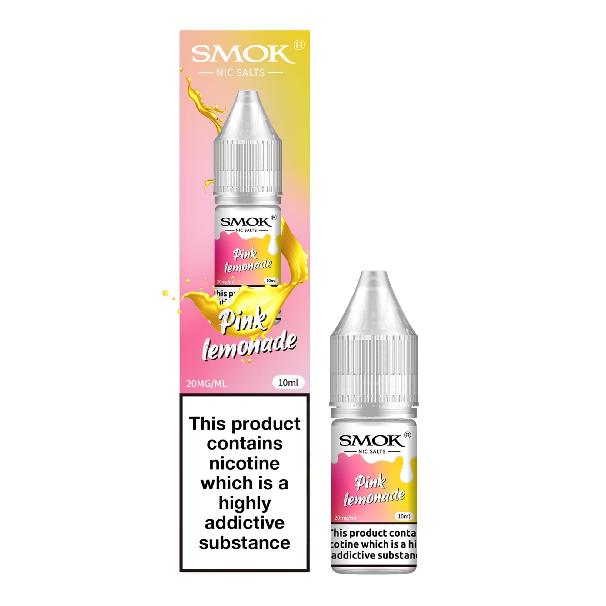 Pink Lemonade Nic Salts by Smok - Power Vape Shop