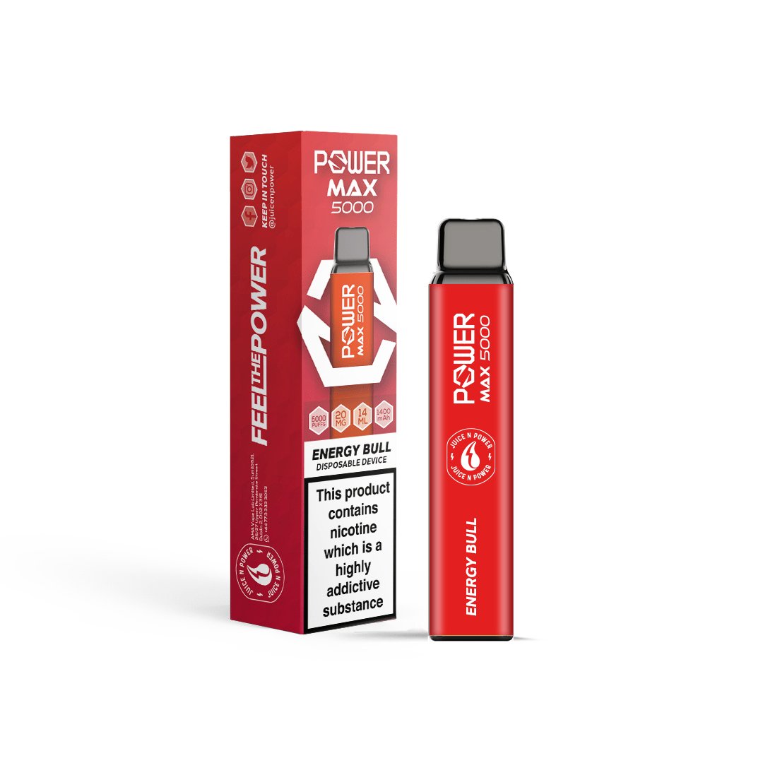 Power Max ENERGY BULL - Power Vape Shop