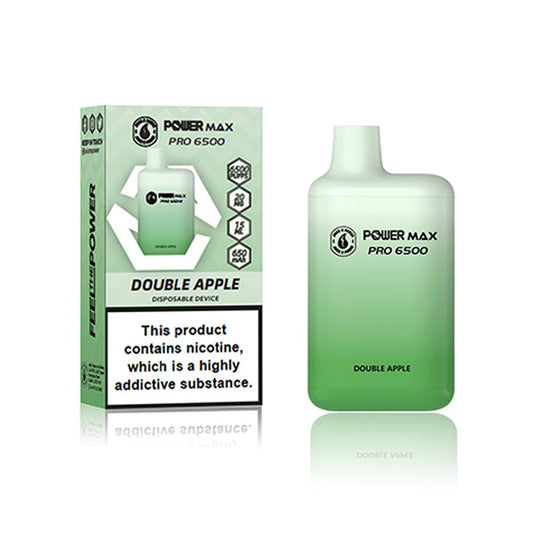 Power Max Pro 6500 Double Apple - Power Vape Shop