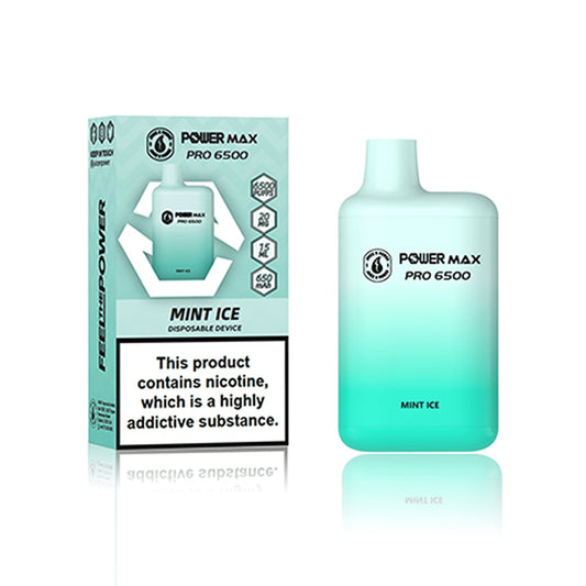 Power Max Pro 6500 Mint Ice - Power Vape Shop