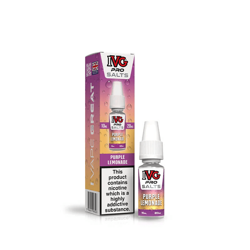 Purple Lemonade E-Liquid by IVG Pro Salts - Power Vape Shop