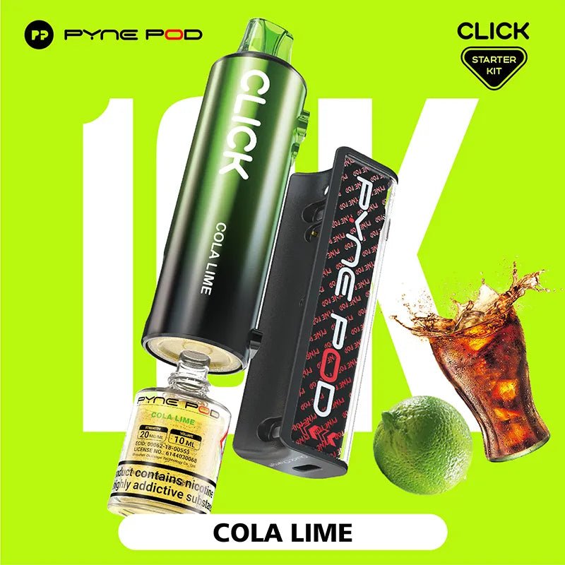pine pod vape Pyne Pod Click 10K Puff Disposable Vape Kit