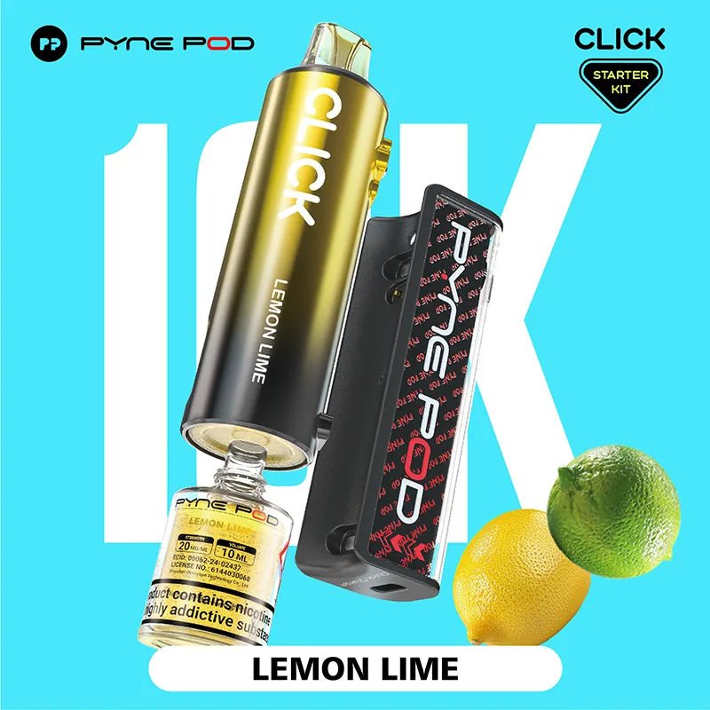 Pyne Pod Click 10K Puff Disposable Vape Kit - Power Vape Shop