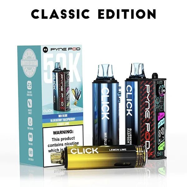Pyne Pod Click 50k Prefilled Pod Kit - Power Vape Shop