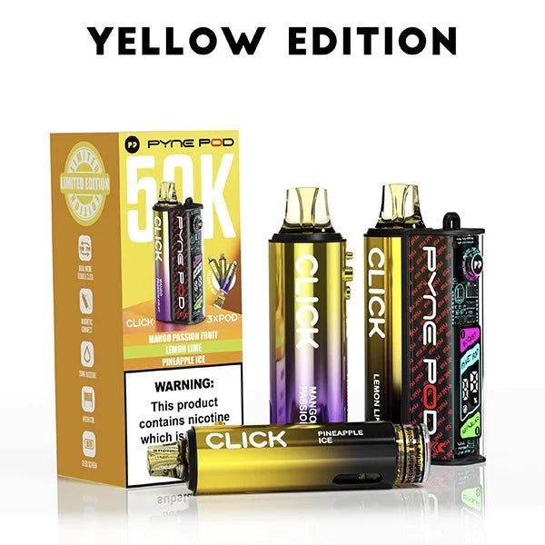 Pyne Pod Click 50k Prefilled Pod Kit - Power Vape Shop