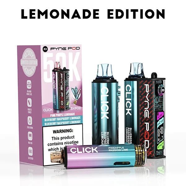 Pyne Pod Click 50k Prefilled Pod Kit - Power Vape Shop