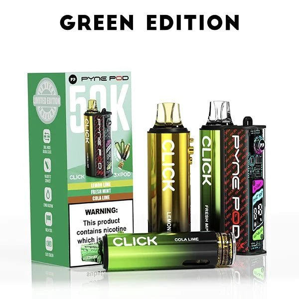 Pyne Pod Click 50k Prefilled Pod Kit - Power Vape Shop