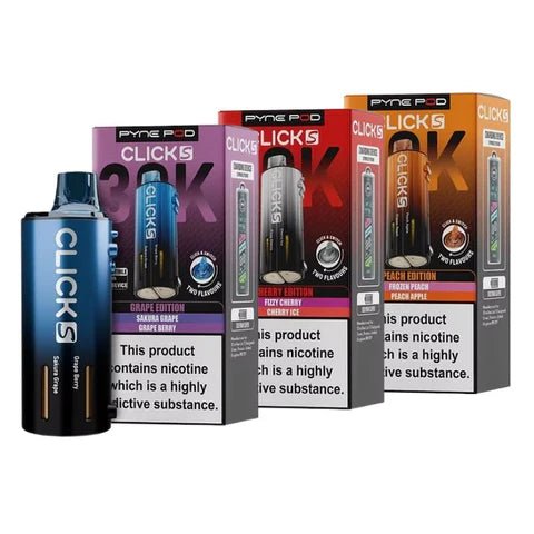 Pyne Pod Click S 30K Prefilled Pods - Power Vape Shop