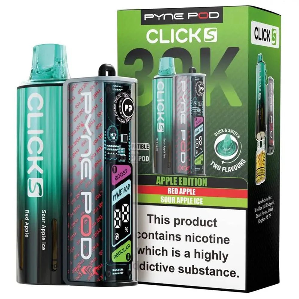 Pyne Pod Click S 30K Prefilled Vape Kit - Power Vape Shop
