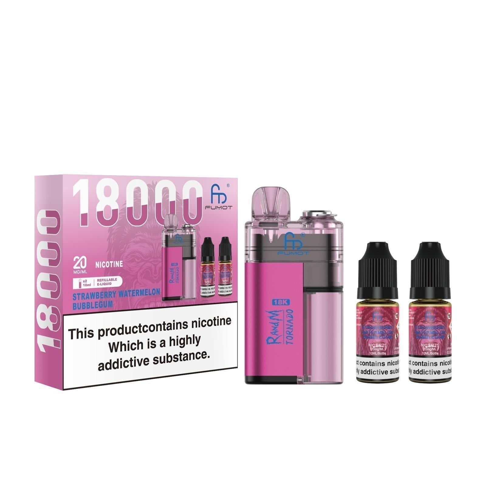 R and M Tornado 18000 Prefilled Pod Kit | Powervapeshop R and M Tornado 18000 Prefilled Pod Kit | Powervapeshop