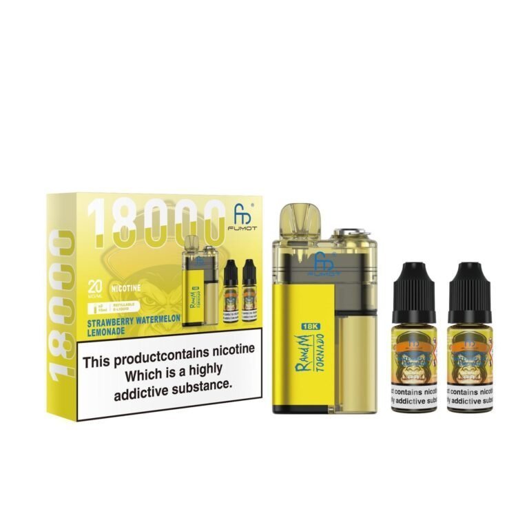 R and M Tornado 18000 Prefilled Pod Kit | 20mg Nicotine - Power Vape Shop