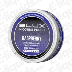 Raspberry Nicotine Pouches by Elux - Power Vape Shop