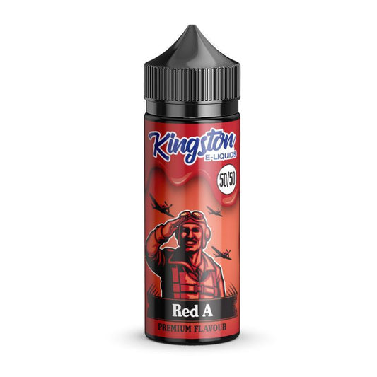 Red A 100ml E Liquid 50/50 Kingston - Power Vape Shop