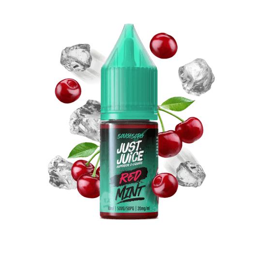 Red Mint Nic Salt by Just Juice 10ml - Power Vape Shop