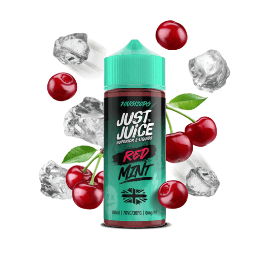 Red Mint Shortfill E - Liquid by Just Juice (100ml) - Power Vape Shop