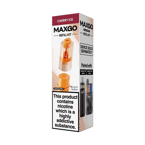 Relx Maxgo 33k & 12k Replacement Pods - Power Vape Shop