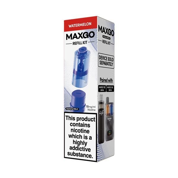 Relx Maxgo 33k & 12k Replacement Pods - Power Vape Shop