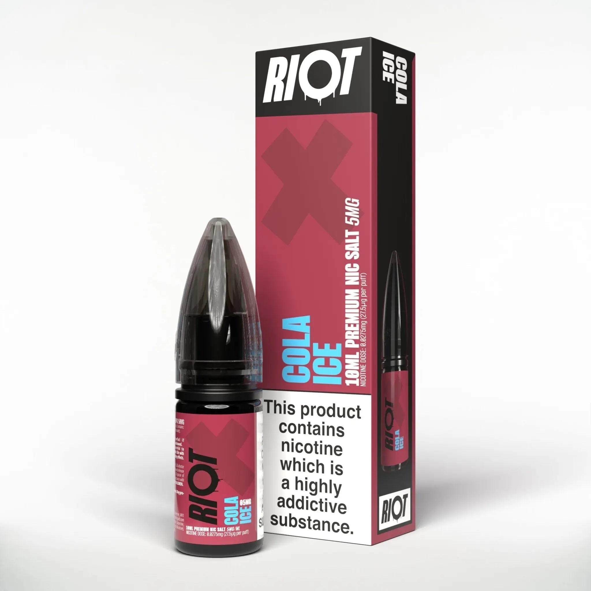 Riot X Nic Salts 10ml E - Liquid - Power Vape Shop