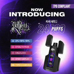 Ruthless Makaveli 24000 Puffs Disposable Vape - Power Vape Shop