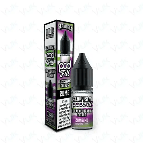 Seriously Pod Fill Blackcurrant Citrus Nic Salt - Power Vape Shop