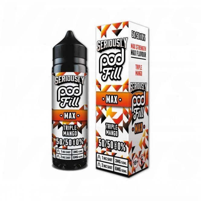 Seriously Pod Fill Max 50ml E-Liquid - Power Vape Shop