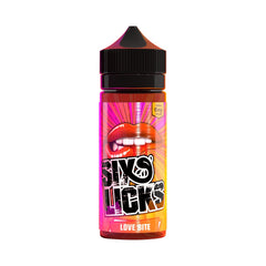 Six Licks 100ml Shortfill E-Liquid - Power Vape Shop