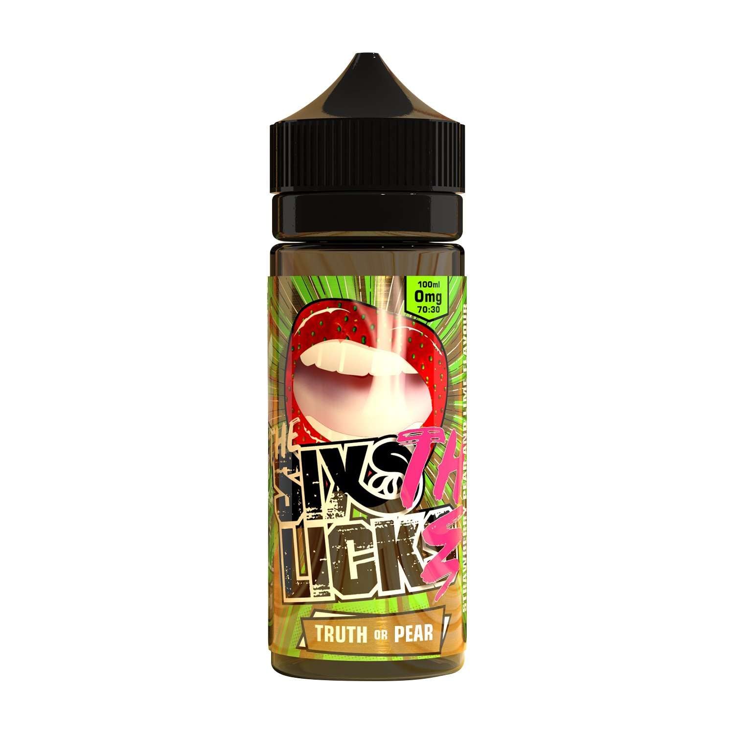 Six Licks 100ml Shortfill E-Liquid - Power Vape Shop